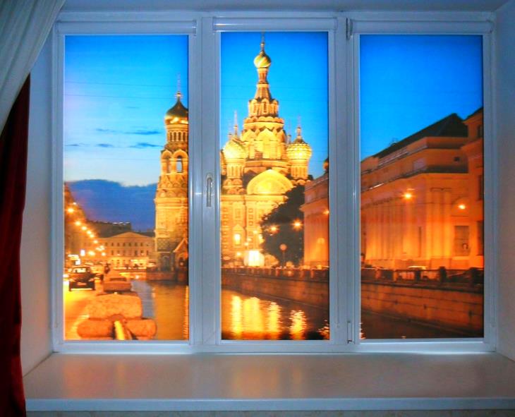 Рулонные шторы с фотопечатью - отличный вариант, если у Вас плохой вид из окна