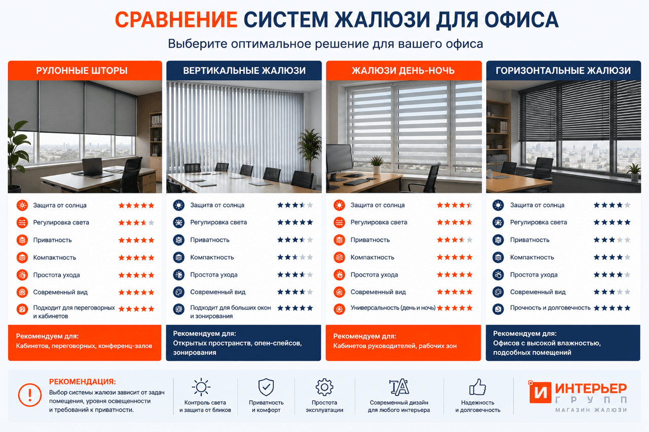 Сравнение жалюзи для балкона